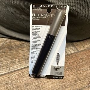 Maybelline full N’Soft Very Black Mascara NEW